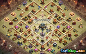 Best Copy Base Layout for Town Hall 17 #45580