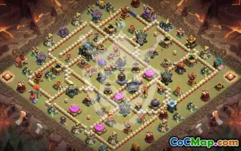 Top Town Hall 17 Base Layouts for Clash of Clans #45590