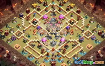 Best CoC TH17 Base Layouts with Copy Link #45595