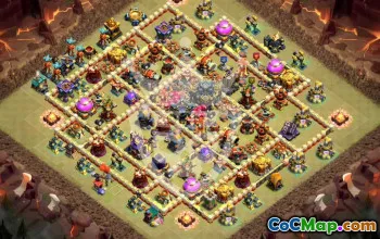 Clash of Clans Town Hall 17 Base Layouts #45596