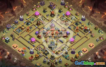 Best Copy Base Layouts for TH17 Clash of Clans #45604