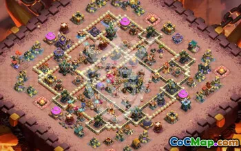 Copy TH17 Base Layouts for Clash of Clans #45618