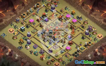 Top Copy Base Layouts for Clash of Clans TH17 #45633