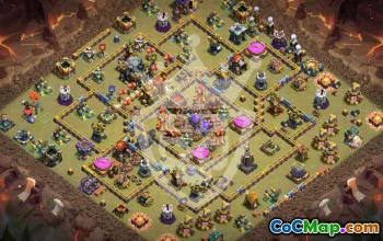 Top Copy Base Layouts for Town Hall 17 #45635