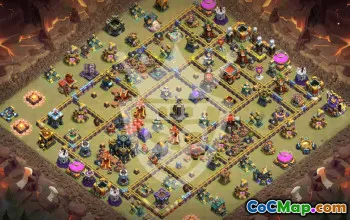 Top Copy Base Layouts for TH17 Clash of Clans #45639