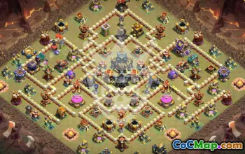 Best Copy Base Layouts for Town Hall 17 #45651