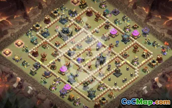 Optimal Town Hall 17 Base Layouts for Clash of Clans #45657