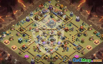 Top Town Hall 17 Base Layouts for CoC #45665