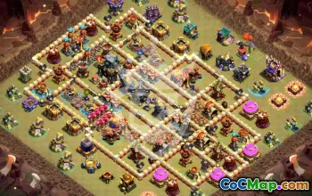Best Copy Base Layout for Town Hall 17 #45676