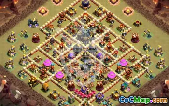 Top COD Base Layouts for Town Hall 17 #45677
