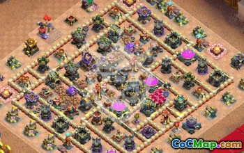 Top Copy Base Layouts for Clash of Clans TH17 #45678