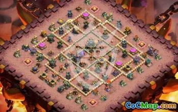 Copy TH17 Base Layouts for Clash of Clans #45683