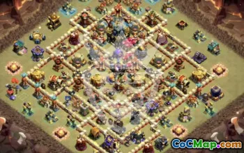 Copy Town Hall 17 Base Layouts for Clash of Clans #45693