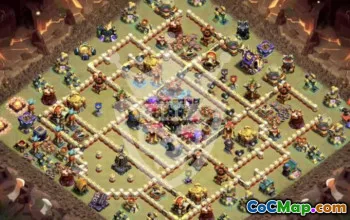 CoC Town Hall 17 Base Layouts with Link #45695