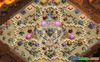 Copy Town Hall 17 Base Layouts with Links #45702