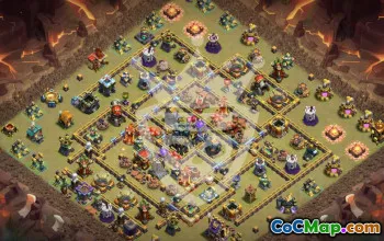 Best TH17 Clash of Clans Base Layouts #45708