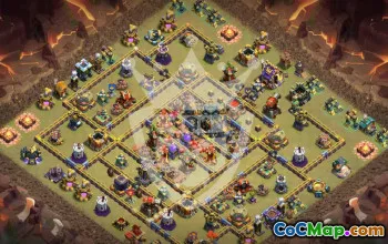 Best Clash of Clans TH17 Base Layouts #45710