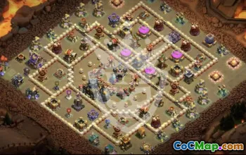 Best TH17 Clash of Clans Base Layouts with Link #45728
