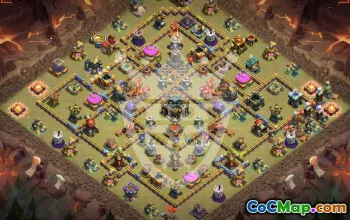 Top Copy Base Layouts for Clash of Clans TH17 #45745