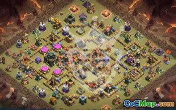 Top Copy Base Layouts for Town Hall 17 #45747