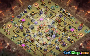 Top Clash of Clans TH17 Base Layouts & Links #45750