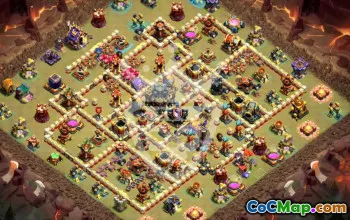 Best Copy Base Layout for TH17 in Clash of Clans #45754