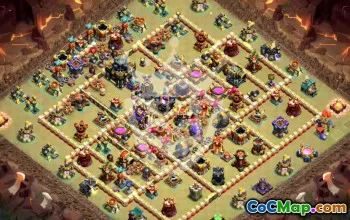 CoC Town Hall 17 Base Layouts & Maps #45758
