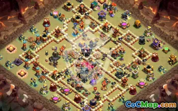 Top Clash of Clans TH17 Base Layouts with Links #45759