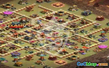 Copy Town Hall 17 Base Layouts with Link #45765