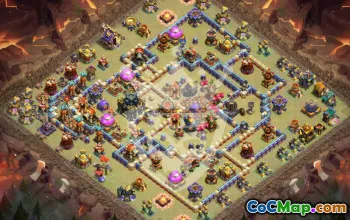 Best Copy Base Layout for Town Hall 17 #45770