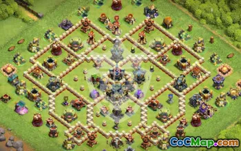 Top TH17 Base Layout for Clash of Clans #45772