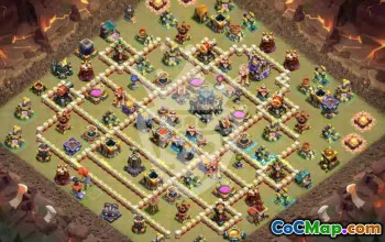 Top CoC Town Hall 17 Base Layouts #45774
