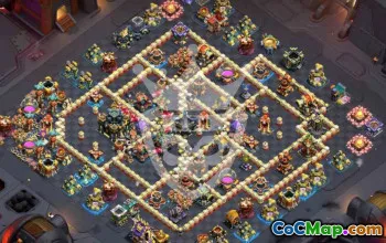 Copy Town Hall 17 Base Layouts for Clash of Clans #45776
