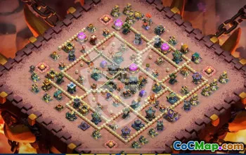 Top Clash of Clans Town Hall 17 Base Layouts #45782