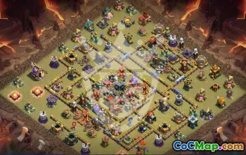 Top Town Hall 17 Base Layouts & Maps #45800