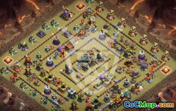 Top Clash of Clans TH17 Base Layouts & Links #45801