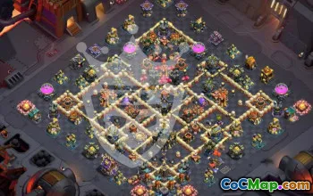 Copy Town Hall 17 Base Layouts with Links #45813