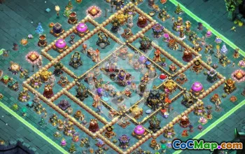 Copy Town Hall 17 Base Layouts with Link #45816