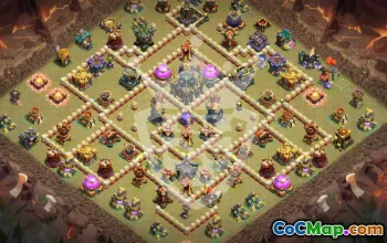 Copy Town Hall 17 Base Layouts for Clash of Clans #45842
