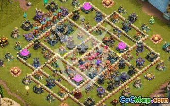 Top Copy Base Layouts for Clash of Clans Town Hall 17 #45851