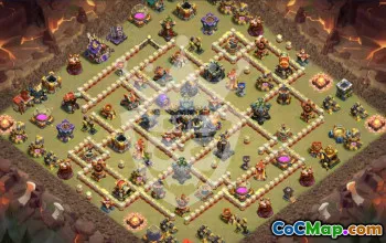 Copy Town Hall 17 Base Layouts for Clash of Clans #45852
