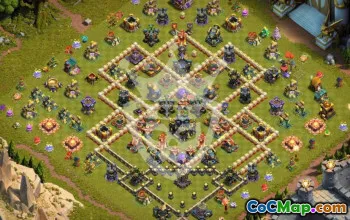 Top Town Hall 17 Base Layouts with Copy Link #45859