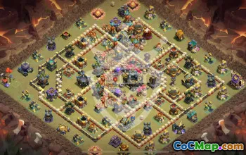 Top Town Hall 17 Clash of Clans Base Layouts #45861
