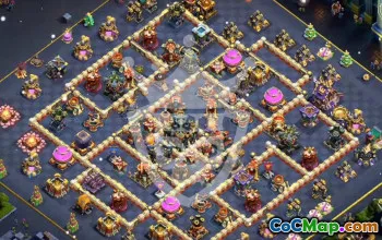 Top Copy Base Layouts for Clash of Clans TH17 #45866