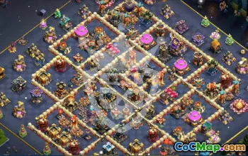 Copy TH17 Base Layout for Clash of Clans #45872
