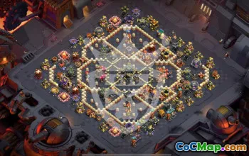 Copy Town Hall 17 Base Layouts for Clash of Clans #45901