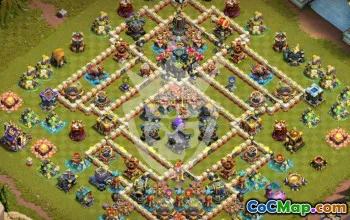Top Copy Base Layouts for TH17 in Clash of Clans #45911