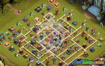 Top Clash of Clans TH17 Base Layouts & Links #45913