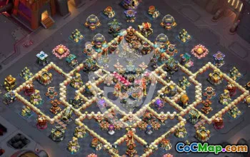 Copy TH17 Base Layouts with Links for Clash of Clans #45914