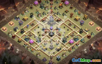 Top Clash of Clans Town Hall 17 Base Layouts #45922